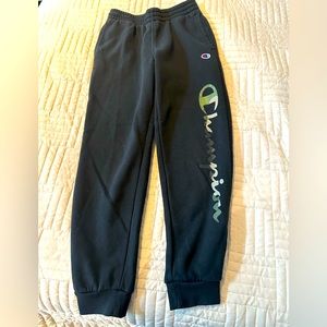 Champion black sweatpants size M